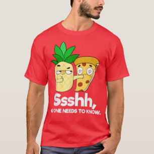 T-shirt Pizza à l'ananas