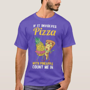 T-shirt Pizza à l'ananas