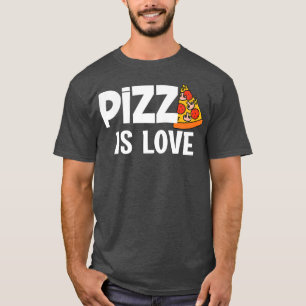 T-shirt Pizza amusante est une tranche d'amour du ciel