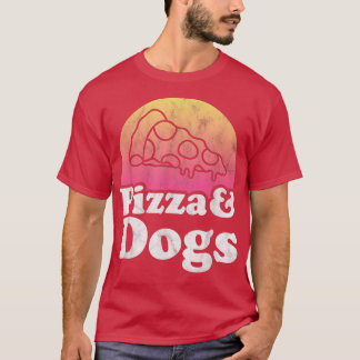 T-shirt Pizza and Dogs or Dog 
