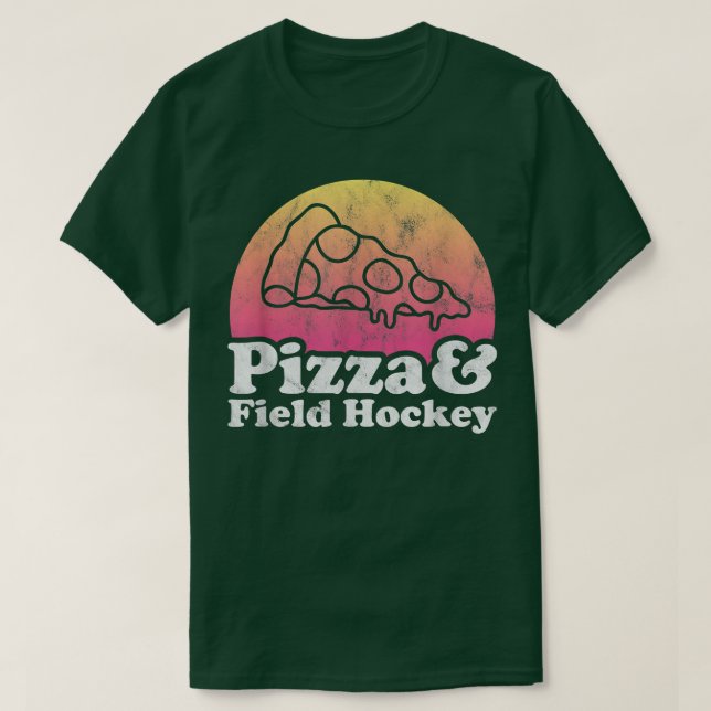 T-shirt Pizza and Field  (Design devant)
