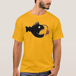 T-shirt pizza Anglerfish