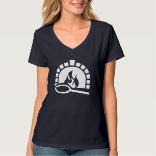 T-shirt Pizza au four en brique
