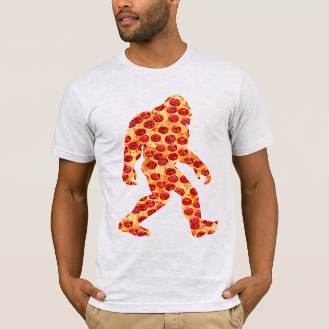 T-shirt Pizza Bigfoot (Devant)