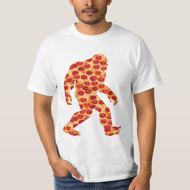 T-shirt Pizza Bigfoot (Devant)