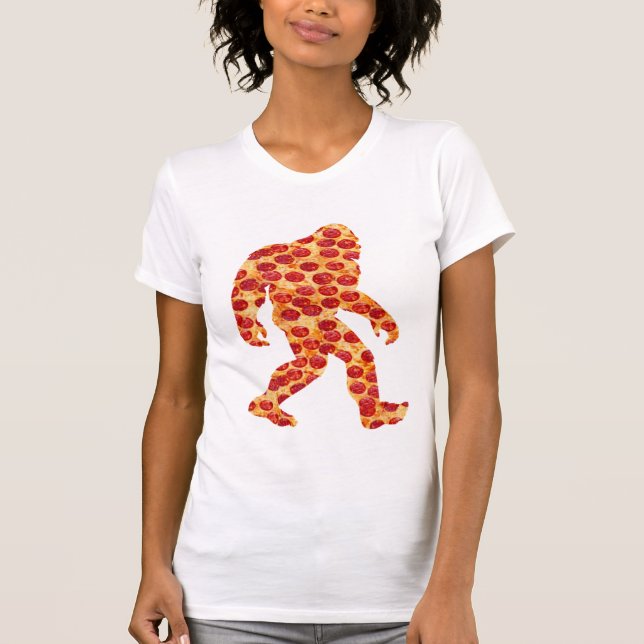 T-shirt Pizza Bigfoot (Devant)