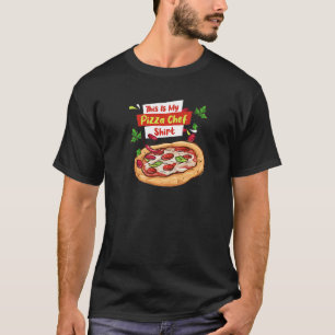 T-shirt Pizza Chef Cuisine Italienne Pizza