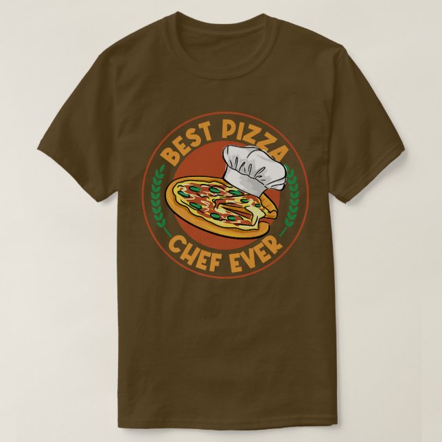 T-shirt Pizza Chef Cuisine italienne Pizza Maker Hobby Che (Design devant)