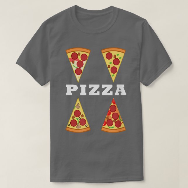 T-shirt Pizza, Chef Du Hobby, Cuisine Italienne (Design devant)
