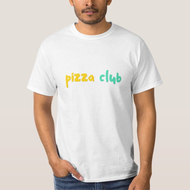T-shirt Pizza Club (Devant)