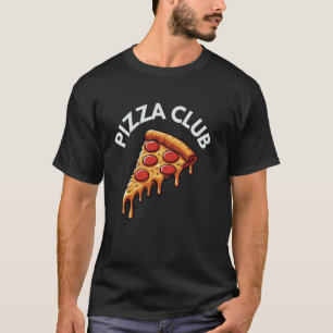 T-shirt Pizza Club Pour Pizza Et Pepperoni Fromage Lover M