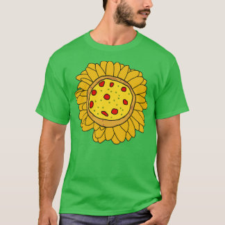 T-shirt Pizza Daisy Flower