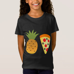 T-Shirt Pizza d'ananas Drôle Pizza Jour Pyjama Slice