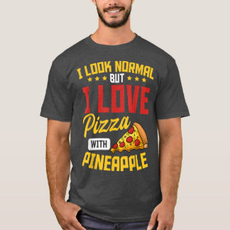 T-shirt Pizza d'ananas Hawaiian Snack Lover489 