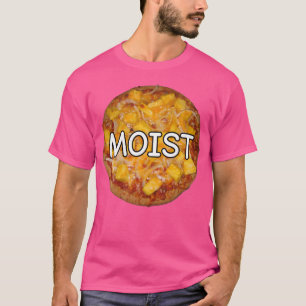 T-shirt Pizza d'ananas humide en Casquette Lock Comic Poli