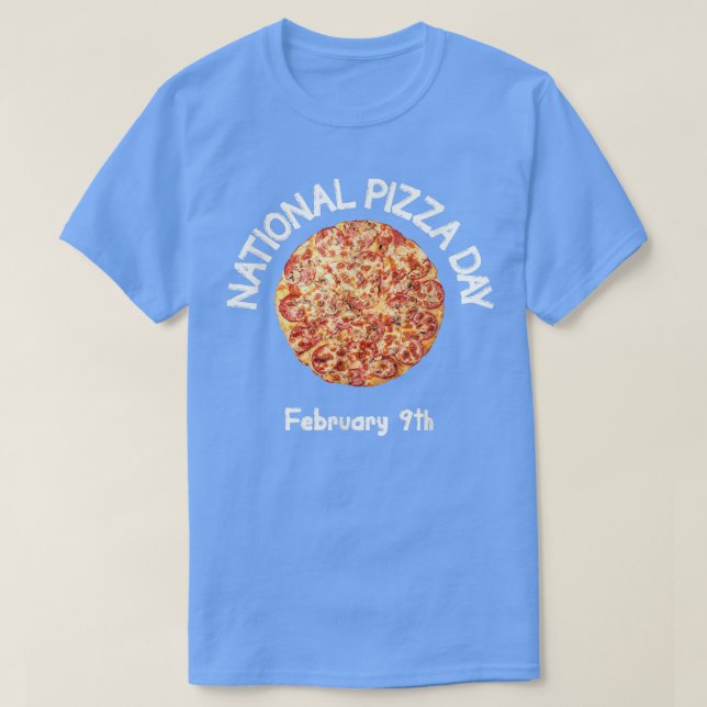 T-shirt Pizza Day 15493128 (Design devant)
