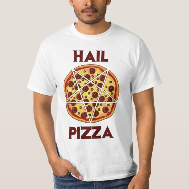 T-shirt Pizza de grêle (Devant)