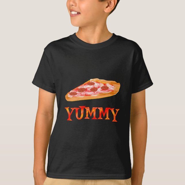T-shirt Pizza délicieuse (Devant)