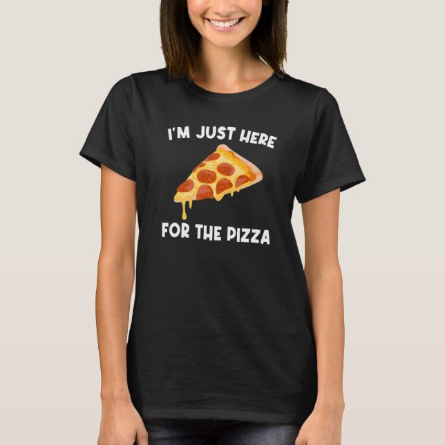 T-shirt Pizza Designs For Men Women Food Pun Pie Foodie Ea (Devant)