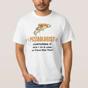 T-shirt Pizza drôle