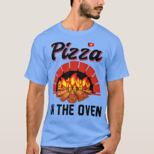 T-shirt Pizza Drôle Dans La Grossesse Des Femmes Enceintes