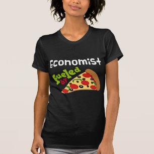 T-shirt Pizza (drôle) d'économiste