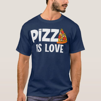 T-shirt Pizza Drôle Est Une Partie Amoureuse Du Ciel 853