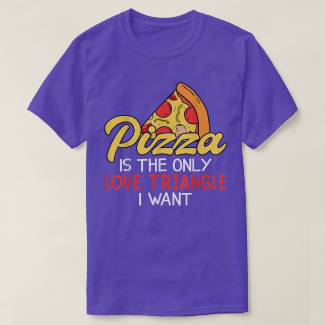 T-shirt Pizza Drôle Est Une Partie Amoureuse Du Ciel 856  (Design devant)