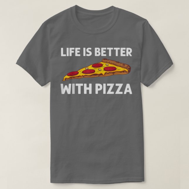 T-shirt Pizza Drôle Pour Hommes Femmes Alimentation Italie (Design devant)
