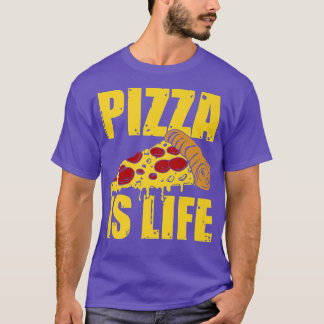 T-shirt Pizza Est Fromage À Vie Et Pepperoni Pizza Lover 1