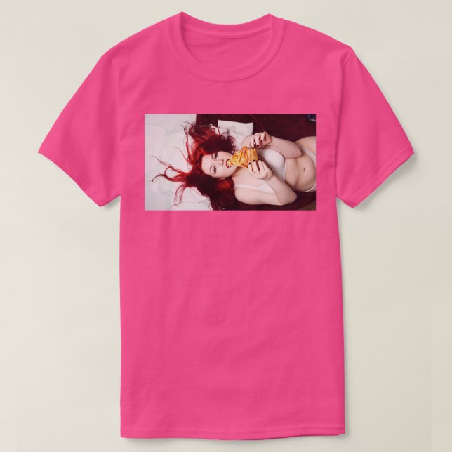 T-shirt Pizza est l'amour (Design devant)