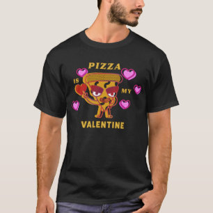 T-shirt Pizza Est Mon Coeur Valentin Amour