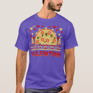 T-shirt Pizza Est Mon Coeur Valentin Enfants Garçons Homme