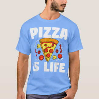 T-shirt Pizza Est Vie Pizza Pie Alimentation Amusant882