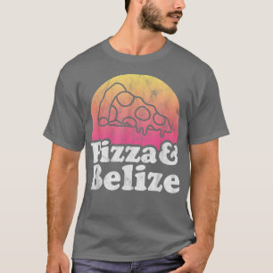 T-shirt Pizza et Belize 