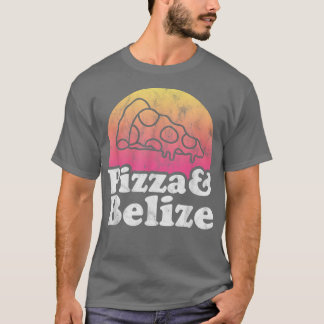 T-shirt Pizza et Belize