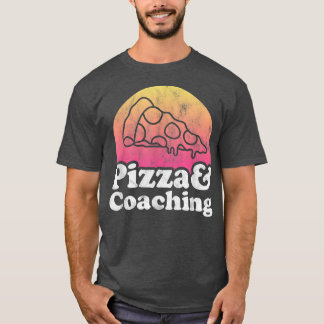 T-shirt Pizza et Coaching ou Coach