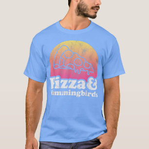 T-shirt Pizza et colibris ou colibris