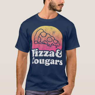 T-shirt Pizza Et Cougars Ou Cougar 13762920