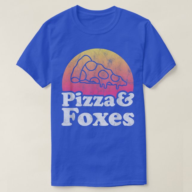 T-shirt Pizza et Fos ou Fo (Design devant)
