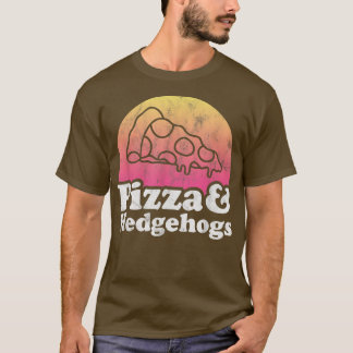 T-shirt Pizza et Hérisson ou Hérisson