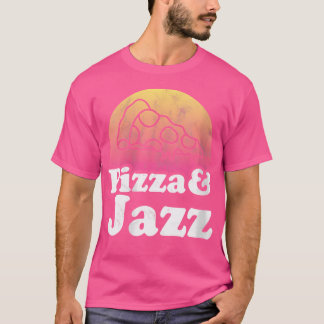 T-shirt Pizza Et Jazz Féminin