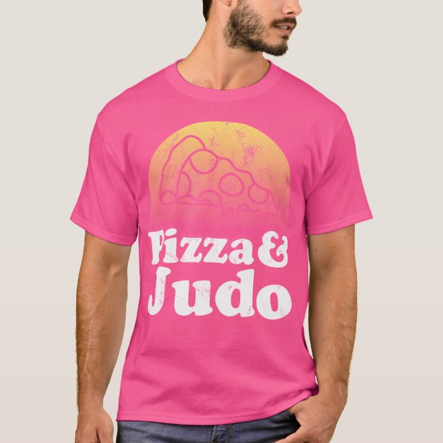 T-shirt Pizza Et Judo (Devant)