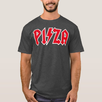 T-shirt Pizza et Rock, Pizzeria, Hard Rock, Rock n