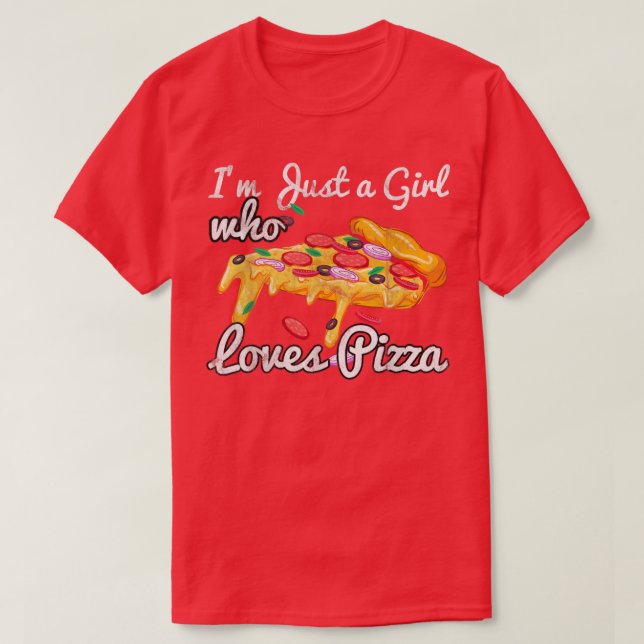 T-shirt Pizza Gift Mozarella Sauce Italian672  (Design devant)
