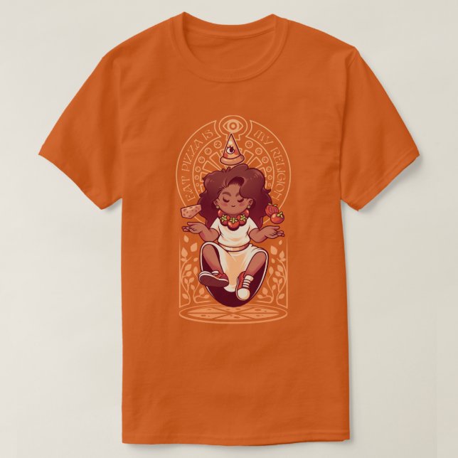 T-shirt Pizza Goddess (Design devant)