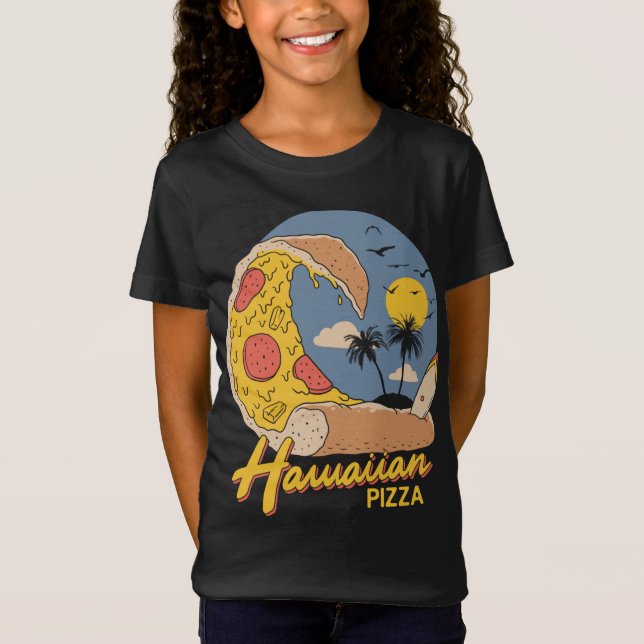 T-Shirt Pizza hawaïenne (Devant)