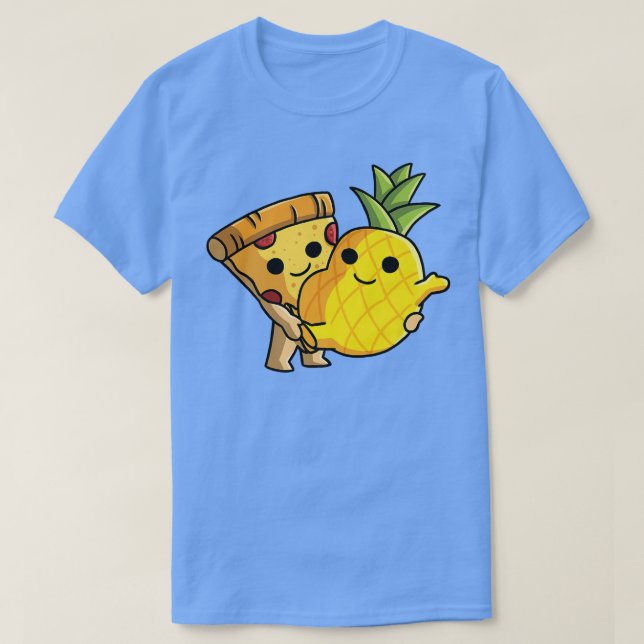 T-shirt Pizza Hawaii amoureux de la pose de danse Ananas e (Design devant)