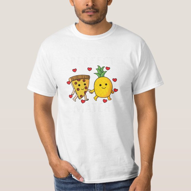 T-shirt Pizza Hawaii Pineappa Pizza (Devant)