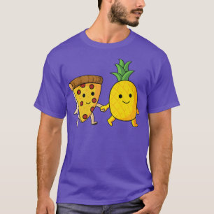 T-shirt Pizza Hawaii Pineapple Pizza Food 692